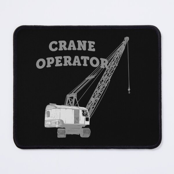 Item preview, Crane Operator Crawler Crane (Front/Back-BL-1F) designed and sold by OESwag.