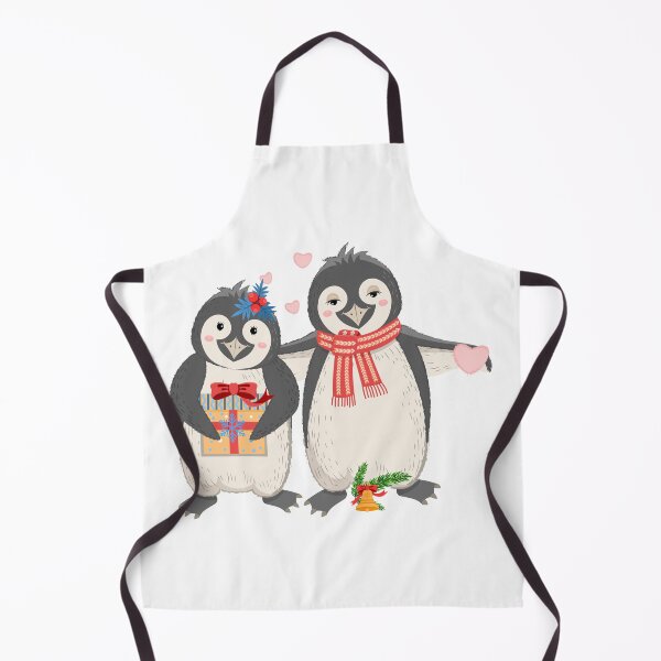 Item preview, Cute Christmas Penguin Couple designed and sold by silviaol.