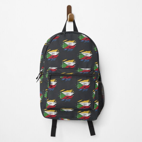 Item preview, Ripped Rip Open Comoros Flag Palm designed and sold by rafaeltto.