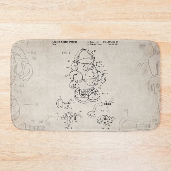Item preview, Mr Potato Head Patent - Potato Head Art - Antique designed and sold by patentpress.