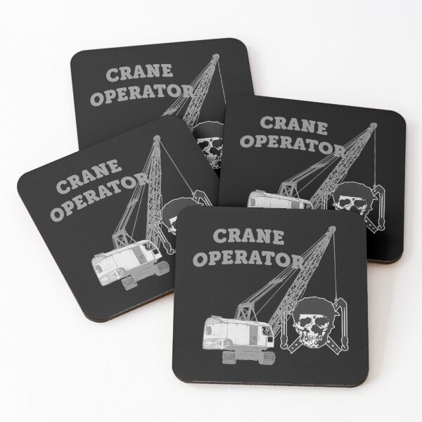 Item preview, Crane Operator Crawler Crane (Front/Back-BL-1H) designed and sold by OESwag.