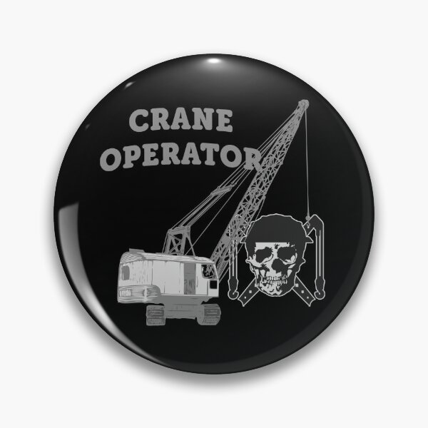 Item preview, Crane Operator Crawler Crane (Front/Back-BL-1H) designed and sold by OESwag.