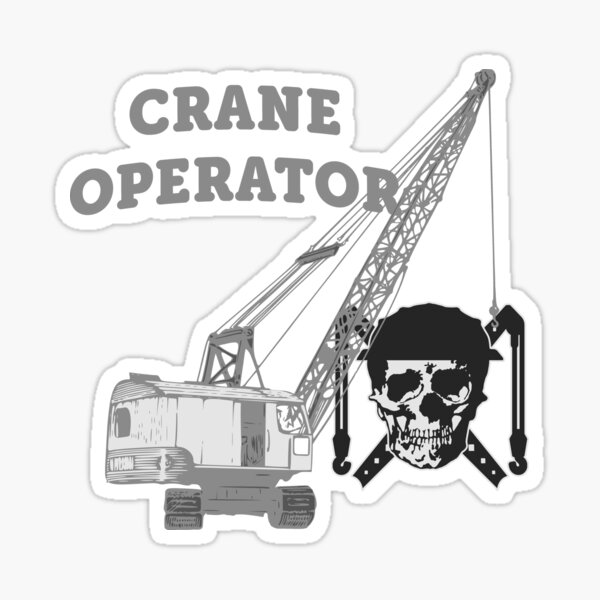 Team Insane Crane - Ball & Hook - Crane Operator Sticker – Stickerheads  Stickers
