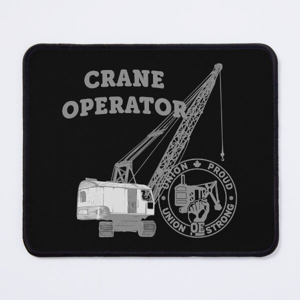 Item preview, Crane Operator Crawler Crane (Front/Back-BL-1J) designed and sold by OESwag.