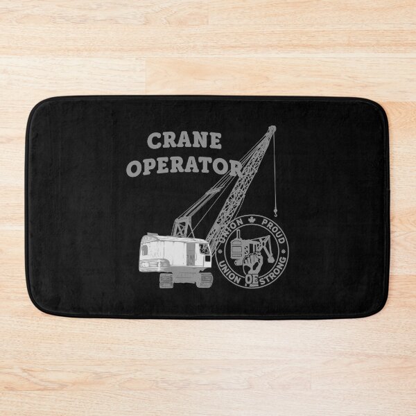 Item preview, Crane Operator Crawler Crane (Front/Back-BL-1J) designed and sold by OESwag.
