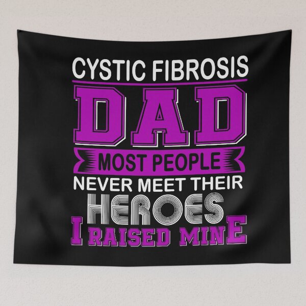 Item preview, Proud Cystic Fibrosis Dad Most People Never Meet Their Heroes I Raise Mine designed and sold by frechettee.