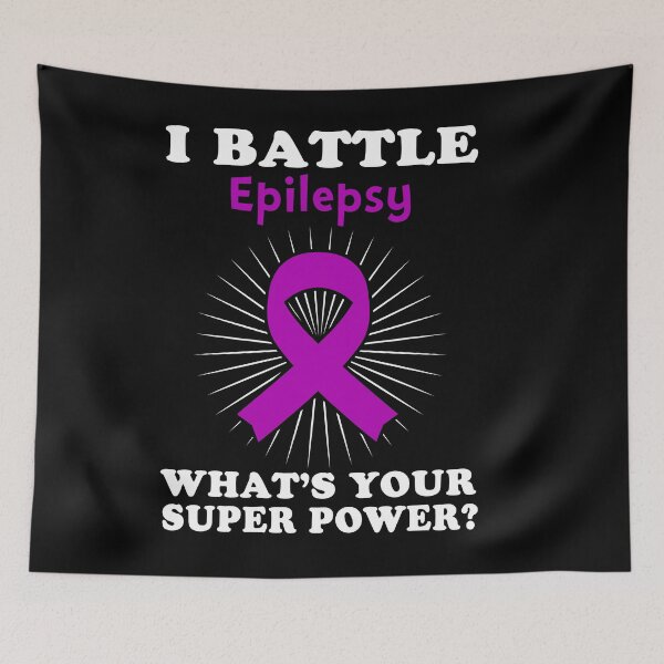 Item preview, I Battle Epilepsy Funny Epilepsy Warrior Gift designed and sold by rechardtee.