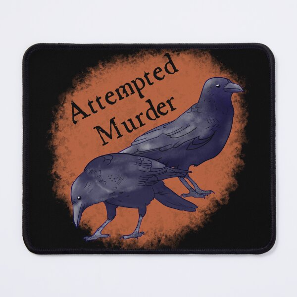 Item preview, Almost a murder of crows designed and sold by BlackSquirrelCC.