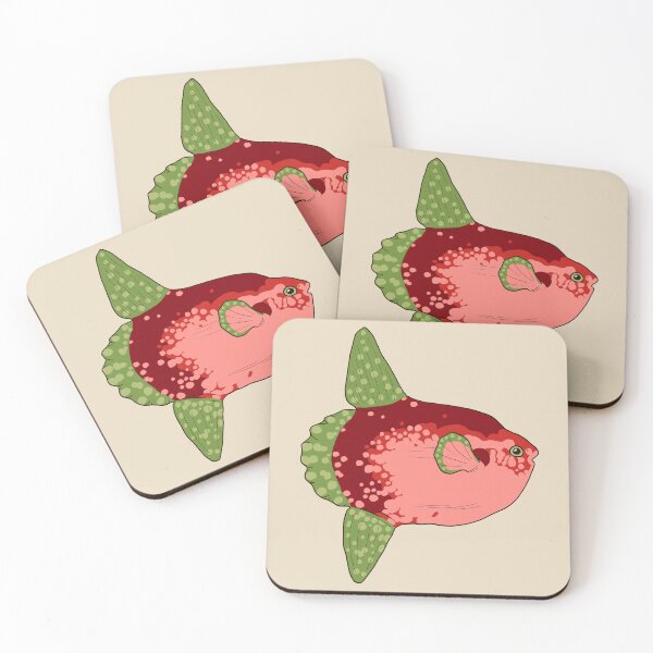 Item preview, Watermelon Sunfish (Mola Mola) designed and sold by Zia Frazier.