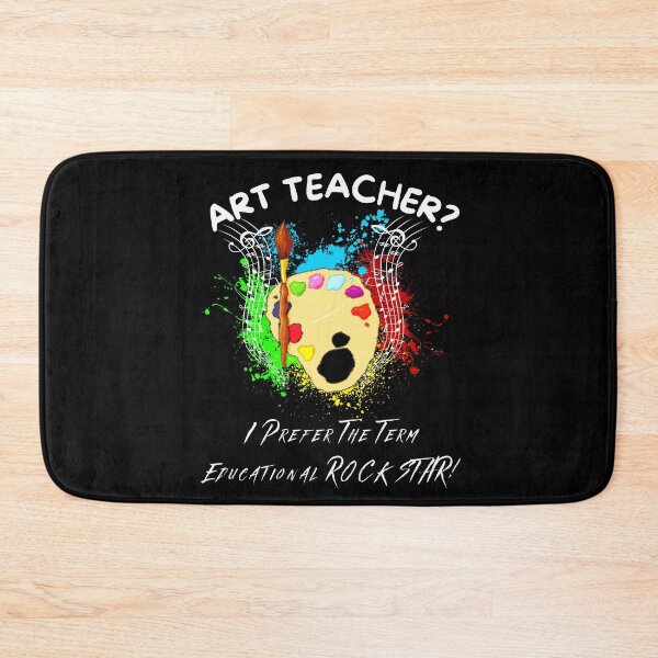 Item preview, Art Teacher I Prefer The Term Educational Rock Star designed and sold by TheWorkoutLife ⭐⭐⭐⭐⭐.