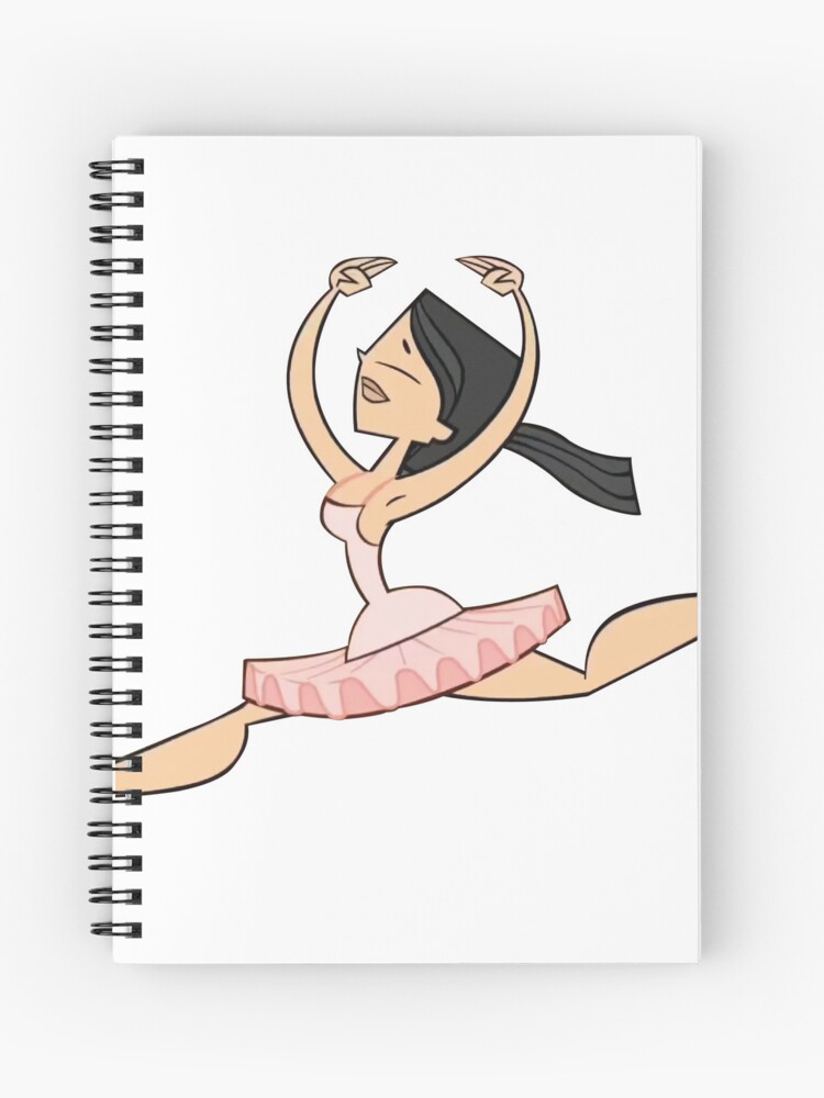 Gwen - Total Drama  Spiral Notebook for Sale by Katari Designs