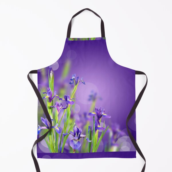 Aperçu de l'œuvre Illustration de fleurs d'iris violet créée et vendue par silviaol.