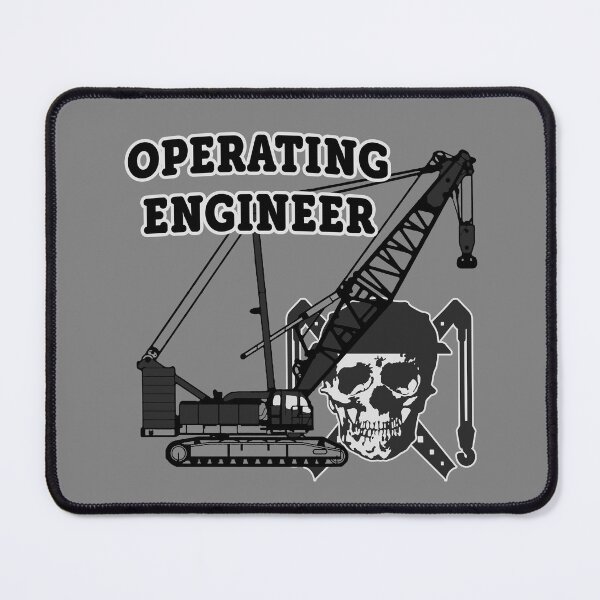 Item preview, Operating Engineer Crawler Crane (Front/Back-MG-2A) designed and sold by OESwag.