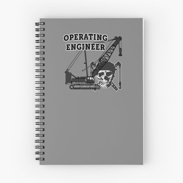 Item preview, Operating Engineer Crawler Crane (Front/Back-MG-2A) designed and sold by OESwag.