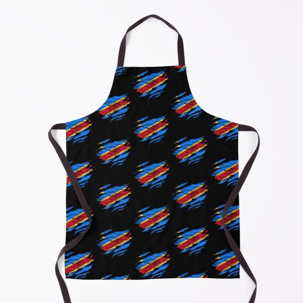 Item preview, Ripped Rip Open Democratic Republic of the Congo Flag Palm designed and sold by rafaeltto.