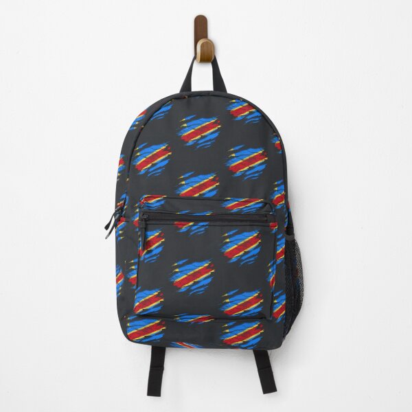 Item preview, Ripped Rip Open Democratic Republic of the Congo Flag Palm designed and sold by rafaeltto.