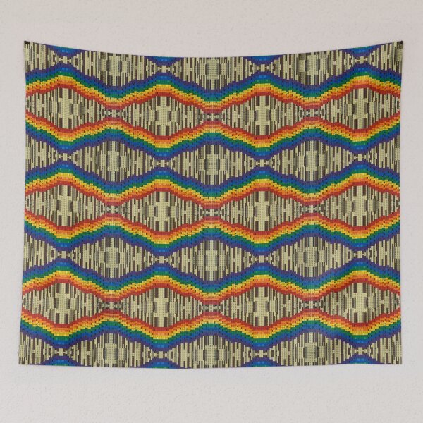 Item preview, Rainbow River Blocks Pattern designed and sold by Owen1976.