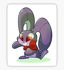 robot bunny Sticker