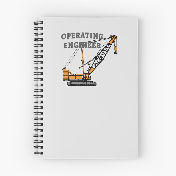 Item preview, Operating Engineer Crawler Crane (Front/Back-LG-2B) designed and sold by OESwag.