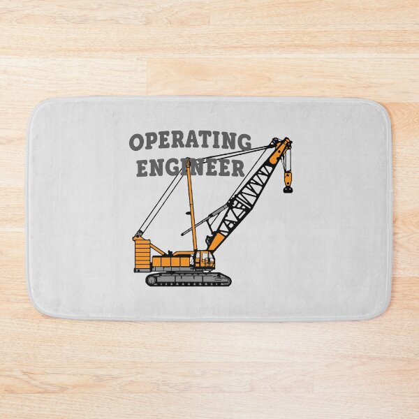 Item preview, Operating Engineer Crawler Crane (Front/Back-LG-2B) designed and sold by OESwag.