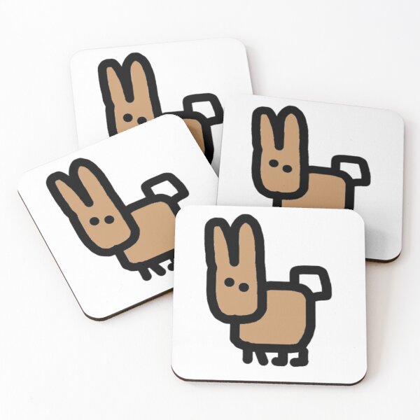 Item preview, Square Bunny designed and sold by pancakegiraffes.