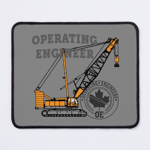 Item preview, Operating Engineer Crawler Crane (Front/Back-MG-2C) designed and sold by OESwag.