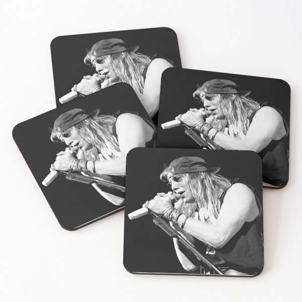 Item preview, Jani Lane - Warrant - BW Photograph designed and sold by ConcertImages.