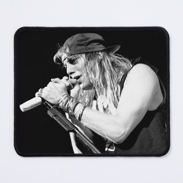 Item preview, Jani Lane - Warrant - BW Photograph designed and sold by ConcertImages.