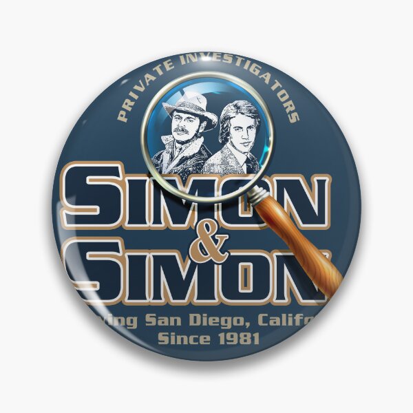 Item preview, Simon and Simon Private Investigators designed and sold by Alema Art.
