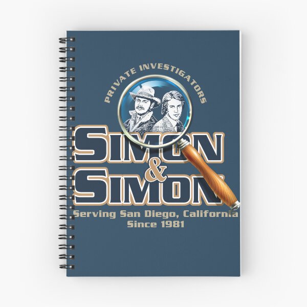 Artikelvorschau, Simon und Simon Privatdetektive entworfen und verkauft von Alema Art.