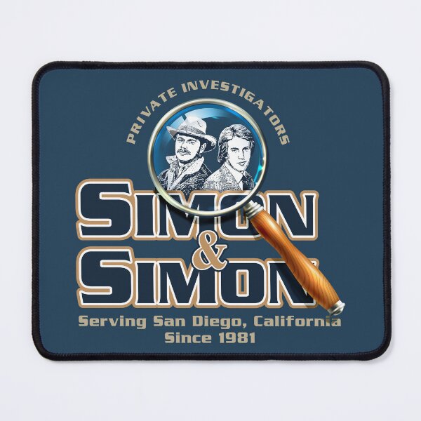 Aperçu de l'œuvre Simon et Simon enquêteurs privés créée et vendue par Alema Art.