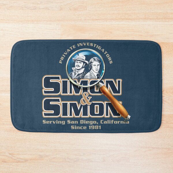 Item preview, Simon and Simon Private Investigators designed and sold by Alema Art.