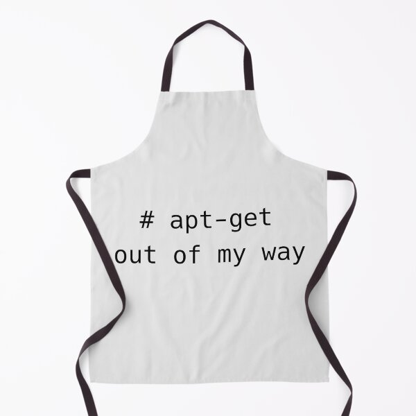 Item preview, apt-get out of my way designed and sold by Witch Kaira.