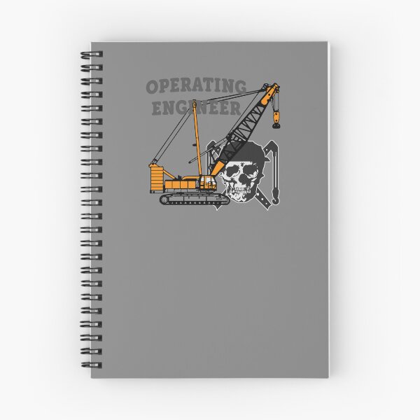 Item preview, Operating Engineer Crawler Crane (Front/Back-MG-2E) designed and sold by OESwag.