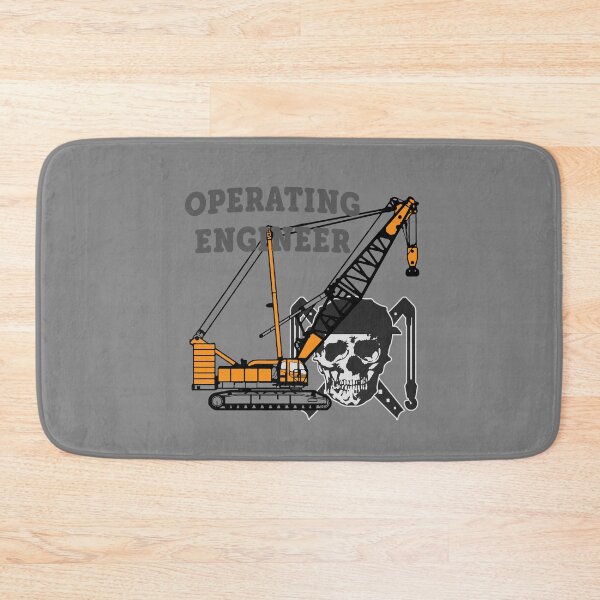 Item preview, Operating Engineer Crawler Crane (Front/Back-MG-2E) designed and sold by OESwag.