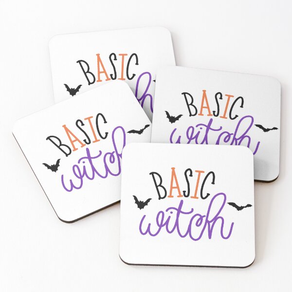 Item preview, Cute Halloween Spooky "Basic Witch" Quote Sticker designed and sold by Brooke’s Broadway Stickers.