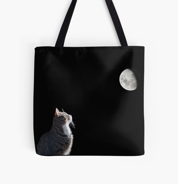 Item preview, Cat and the moon designed and sold by Pinch-Sci.