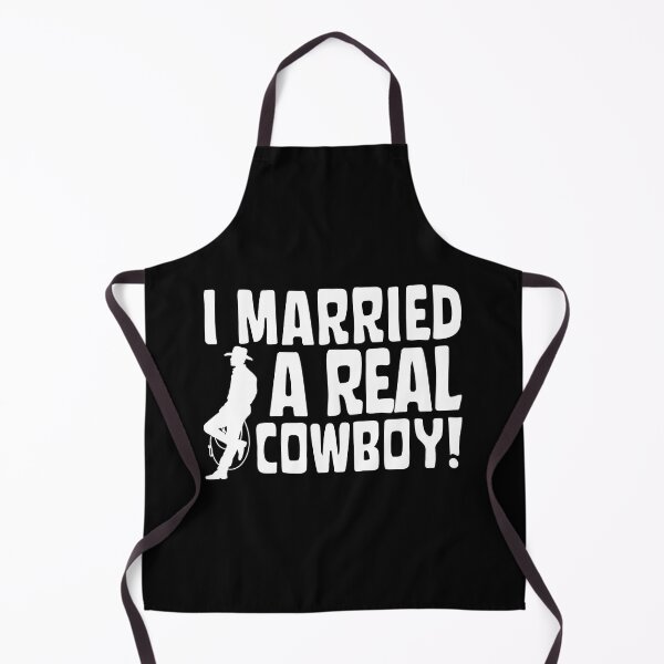 Item preview, I married a real Cowboy Western Cowboy designed and sold by SweetbeStore.