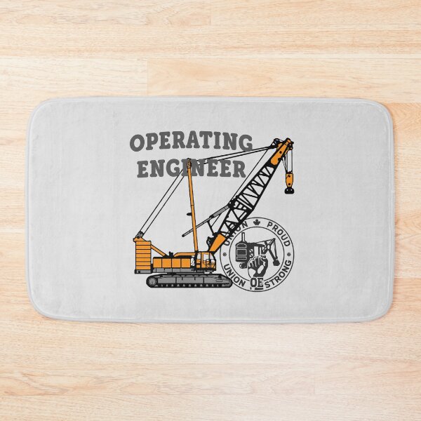 Item preview, Operating Engineer Crawler Crane (Front/Back-LG-2F) designed and sold by OESwag.