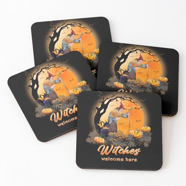 Item preview, Witches welcome Halloween illustration  designed and sold by TipTopTapo.