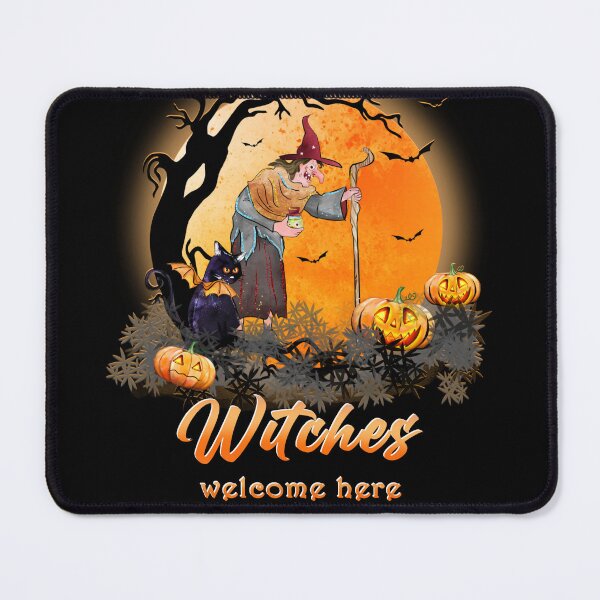 Item preview, Witches welcome Halloween illustration designed and sold by TipTopTapo.
