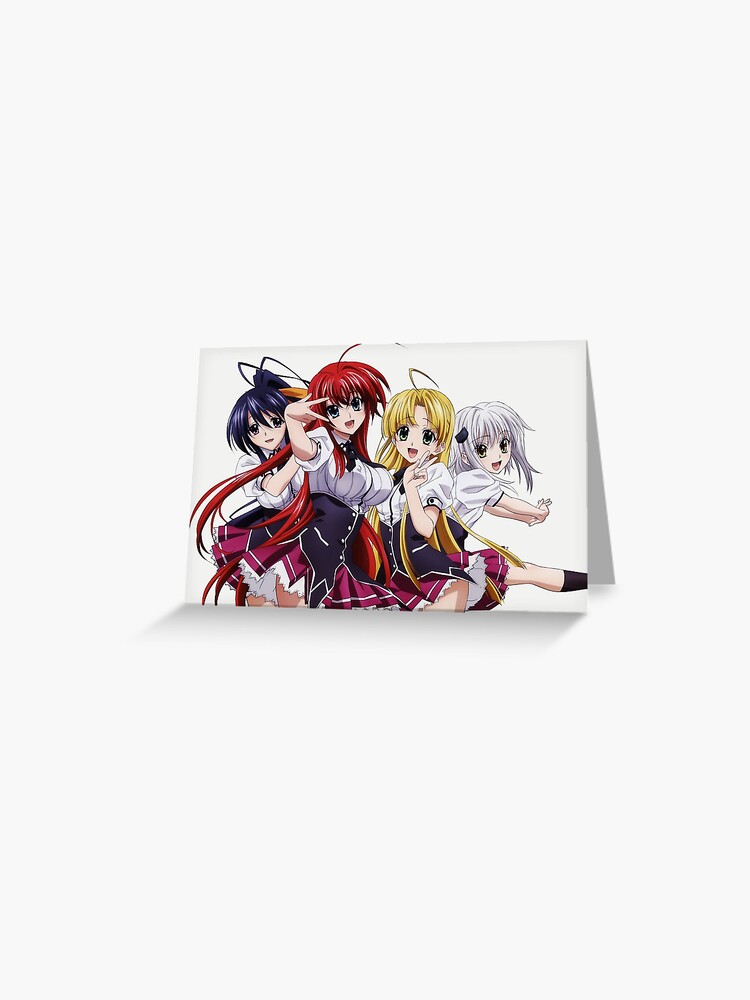 Japanese Name High School DxD Anime Poster Greeting Card for Sale by  MariaThelma5