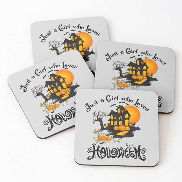 Item preview, Just A Girl Who Loves Halloween designed and sold by GuwdTCo.