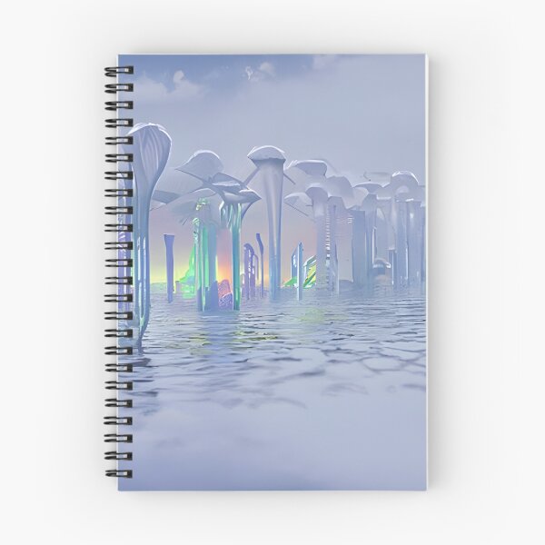 Item preview, After the Floods, a World of Shallow Seas and Giant Mushrooms designed and sold by QuackersWeb.