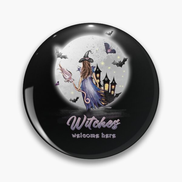Item preview, Witches welcome Halloween illustration  designed and sold by TipTopTapo.