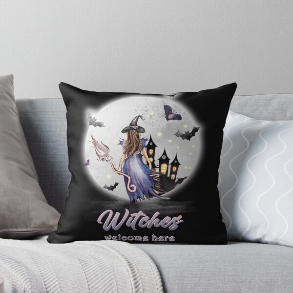Item preview, Witches welcome Halloween illustration  designed and sold by TipTopTapo.