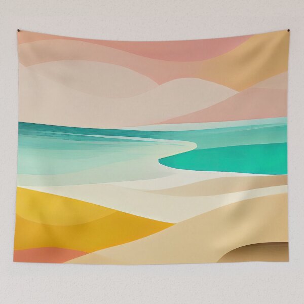 Item preview, Boho Ocean at Sunset designed and sold by BohoHaven.
