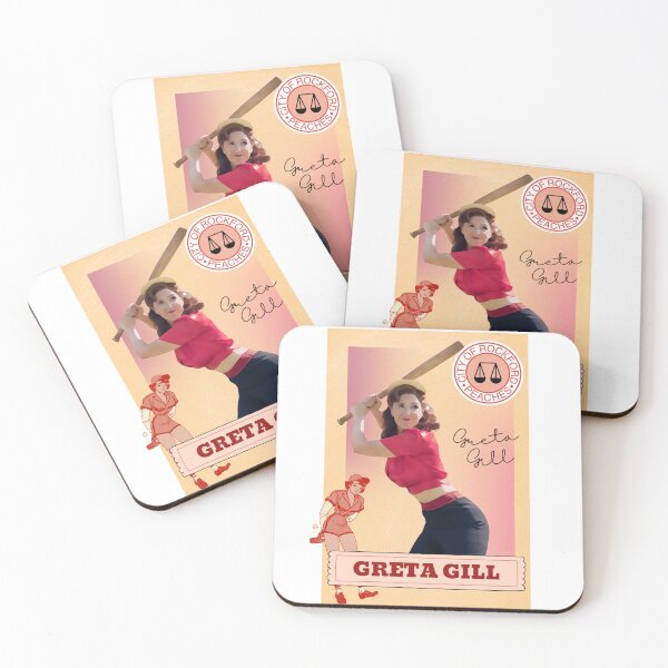 Item preview,  Greta Gill Baseball Card A League of Their Own designed and sold by OffBeatHolidays.