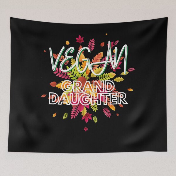 Item preview, Vegan grand daughter, fall autumn thanksgiving, matching family plant designed and sold by movie-popcorn.