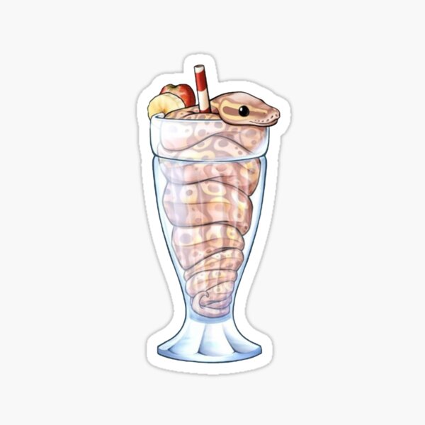 Item preview, Banana Ball Python Smoothie/Milkshake designed and sold by Taylor Wutrick.